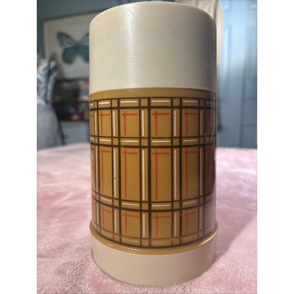 Vintage Aladdin's Best Buy thermos bottle pint wide mouth twist off top & lid